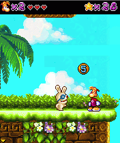Java игра Rayman Raving Rabbids. Скриншоты к игре Рэймэн Бешеные Кролики