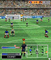 Java игра Real Football 2006 3D. Скриншоты к игре Реальный футбол 2006 3D