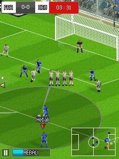 Java игра Real football 2014. Скриншоты к игре Реальный футбол 2014