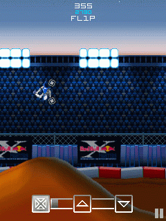 Java игра Red Bull Motocross. Скриншоты к игре Рэд Булл Мотокросс