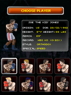 Java игра Rock n Rumble Boxing. Скриншоты к игре Бокс Скала и Грохот