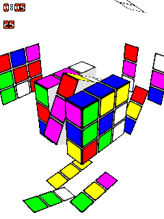 Java игра Rubiks Cube 3D. Скриншоты к игре Кубик Рубика 3D