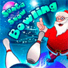 Санта Клаус и снежный боулинг / Santa Snow Bowling
