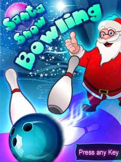 Java игра Santa Snow Bowling. Скриншоты к игре Санта Клаус и снежный боулинг