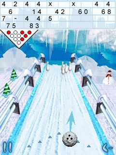 Java игра Santa Snow Bowling. Скриншоты к игре Санта Клаус и снежный боулинг