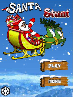 Java игра Santa Stunt. Скриншоты к игре 