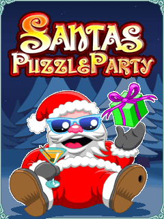 Java игра Santas Puzzle Party. Скриншоты к игре Пазл Вечеринка Санты