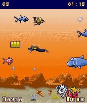 Java игра Shark Fishmageddon: Close Water. Скриншоты к игре Рыбный Адмагеддон: Закрытые Воды