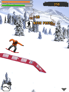 Java игра Shaun White Snowboarding. Скриншоты к игре Cноуборд c Шоном Уайтом
