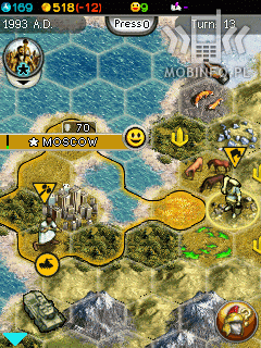 Java игра Sid Meiers Civilization 5 The Mobile Game. Скриншоты к игре Цивилизация 5