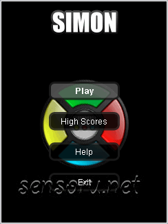 Java игра Simon Says. Скриншоты к игре 