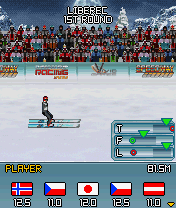Java игра Ski Jumping 2011. Скриншоты к игре 