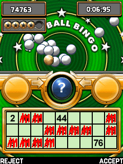 Java игра Skill Ball Bingo. Скриншоты к игре 