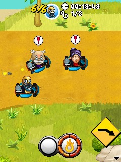Java игра Smash Kart Racing. Скриншоты к игре 