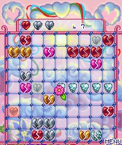 Java игра Smilines. Sweet Hearts. Скриншоты к игре Веселые линии. Влюбленные сердца