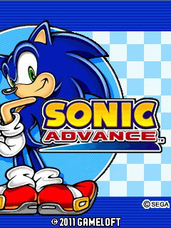 Java игра Sonic Advance. Скриншоты к игре Улучшенный Соник