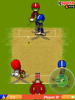 Java игра Sonic Cricket. Скриншоты к игре 