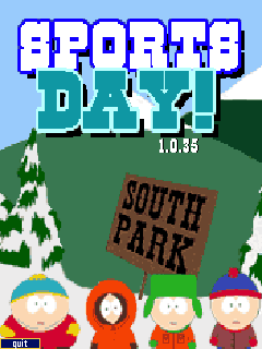 Java игра South Park. Sports Day!. Скриншоты к игре Южный Парк. День спорта
