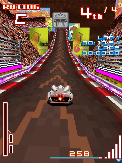 Java игра Speed Race. Скриншоты к игре Спиди Гонщик