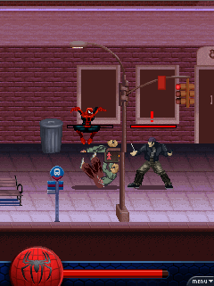 Java игра Spider Man 3. Скриншоты к игре Человек Паук 3