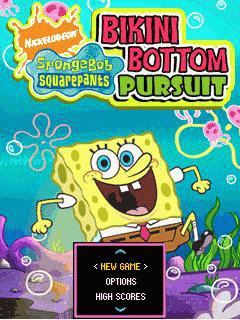 Java игра Sponge Bob Bikini Bottom Pursuit. Скриншоты к игре 
