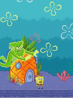 Java игра Sponge Bob Bikini Bottom Pursuit. Скриншоты к игре 
