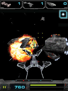 Java игра Star Wars Imperial Ace 3D. Скриншоты к игре 