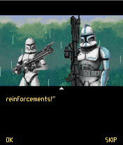 Java игра Star Wars. The Clone Wars. Скриншоты к игре Звездные Войны. Война клонов