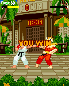 Java игра Street Fighter. Alpha Rapid Battle. Скриншоты к игре Уличный Боец. Быстрые сражения Альфа