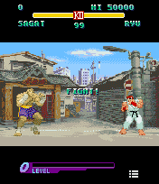 Java игра Street Fighter Alpha Warriors Dreams. Скриншоты к игре 