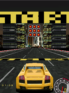 Java игра Street Racing Mobile 3D. Скриншоты к игре 