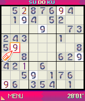 Java игра Sudoku IQ Training. Скриншоты к игре Интеллектуальный Тренер по Судоку