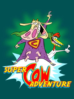 Java игра Super Cow Adventure. Скриншоты к игре Приключения Супер Коровы