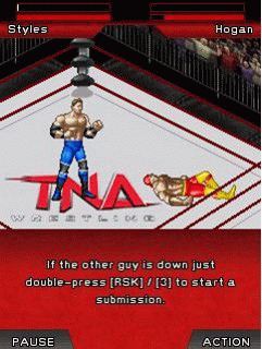 Java игра TNA iMPACT. Скриншоты к игре Рестлинг TNA iMPACT
