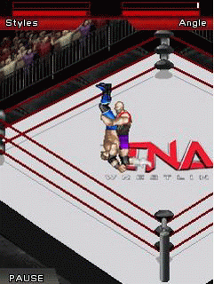Java игра TNA iMPACT. Скриншоты к игре Рестлинг TNA iMPACT
