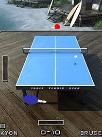 Java игра Table Tennis Star. Скриншоты к игре Звезда Настольного Тенниса