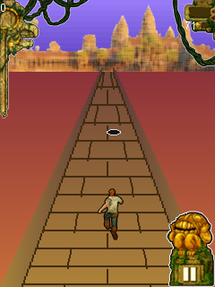 Java игра Temple Flee. Скриншоты к игре Побег из Храма