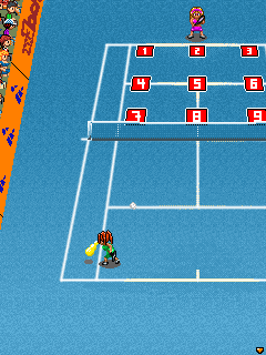 Java игра Tennis Smash Out. Скриншоты к игре 