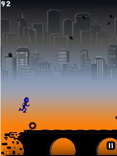 Java игра The Blue Runner. Скриншоты к игре Синий Бегун