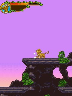 Java игра The Lion King. Скриншоты к игре Король Лев