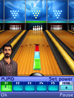 Java игра The Sims Bowling. Скриншоты к игре Симсы Боулинг