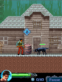 Java игра The Wolfman Mobile Game. Скриншоты к игре Человек волк