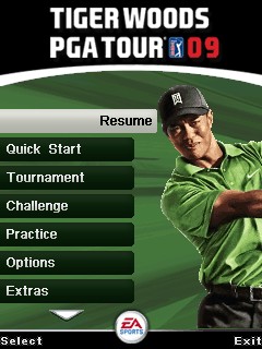 Java игра Tiger Woods PGA TOUR 09. Скриншоты к игре 