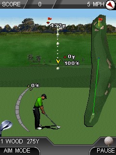 Java игра Tiger Woods PGA TOUR 09. Скриншоты к игре 