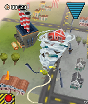 Java игра Tornado Mania 3D. Скриншоты к игре Торнадо Мания 3D