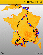 Java игра Tour De France Manager 2007. Скриншоты к игре Велогонки по Франции 2007