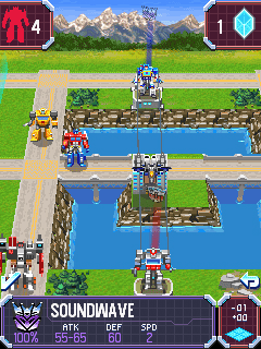 Java игра Transformers G1 Awakening. Скриншоты к игре 