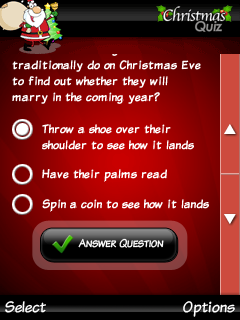 Java игра Ultimate Christmas Quiz. Скриншоты к игре Рождественская Викторина