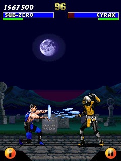 Java игра Ultimate Mortal Kombat 3. Скриншоты к игре Мортал Комбат 3