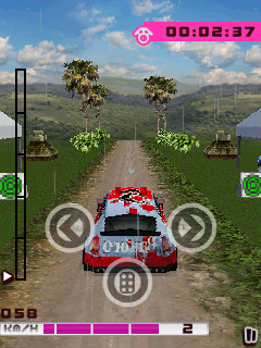 Java игра Ultimate Rally Championships. Скриншоты к игре Ралли Чемпионат